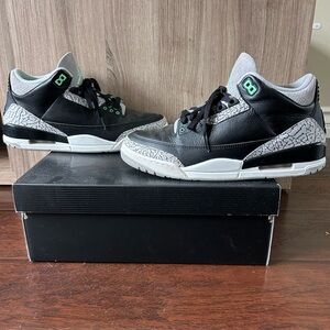 Jordan 3 Retro Green Glow
